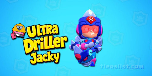 Ultra Driller Jacky Skin - Wallpaper