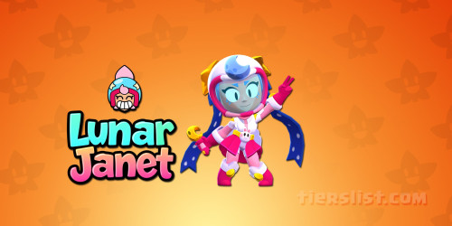 Lunar Janet Wallpaper - Brawl Stars