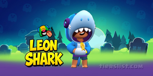 Leon Shark Wallpaper - Brawl Stars
