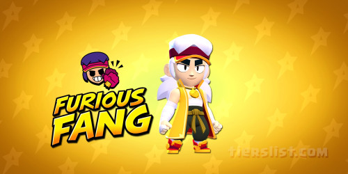 Furious Fang Wallpaper - Brawl Stars