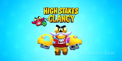 High Stakes Clancy Wallpaper - Brawl Stars